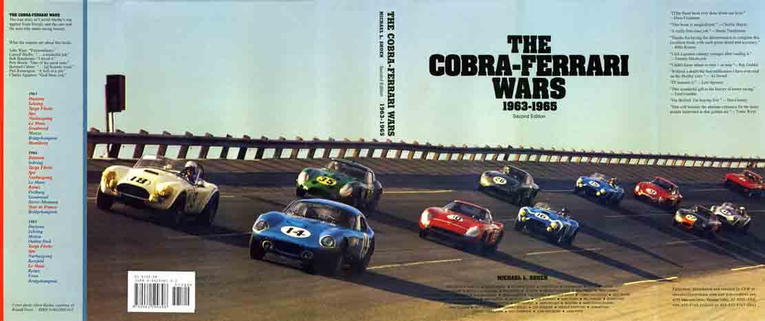 1963-1965 cobra-ferrari wars dust jacket